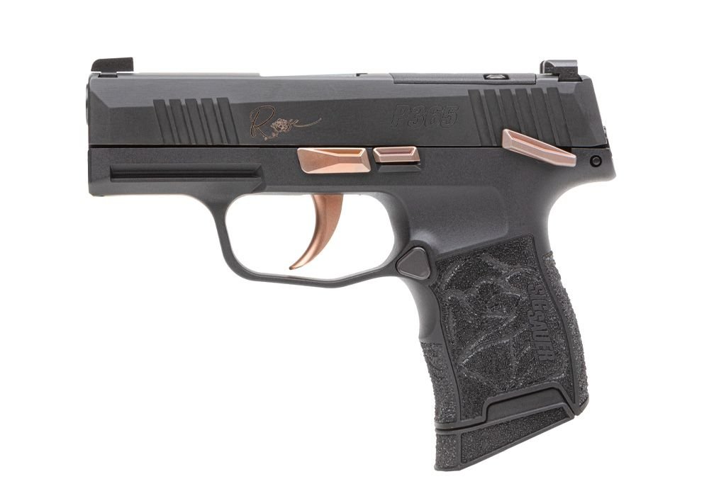 SIG SAUER P365-380 ROSE left-side view