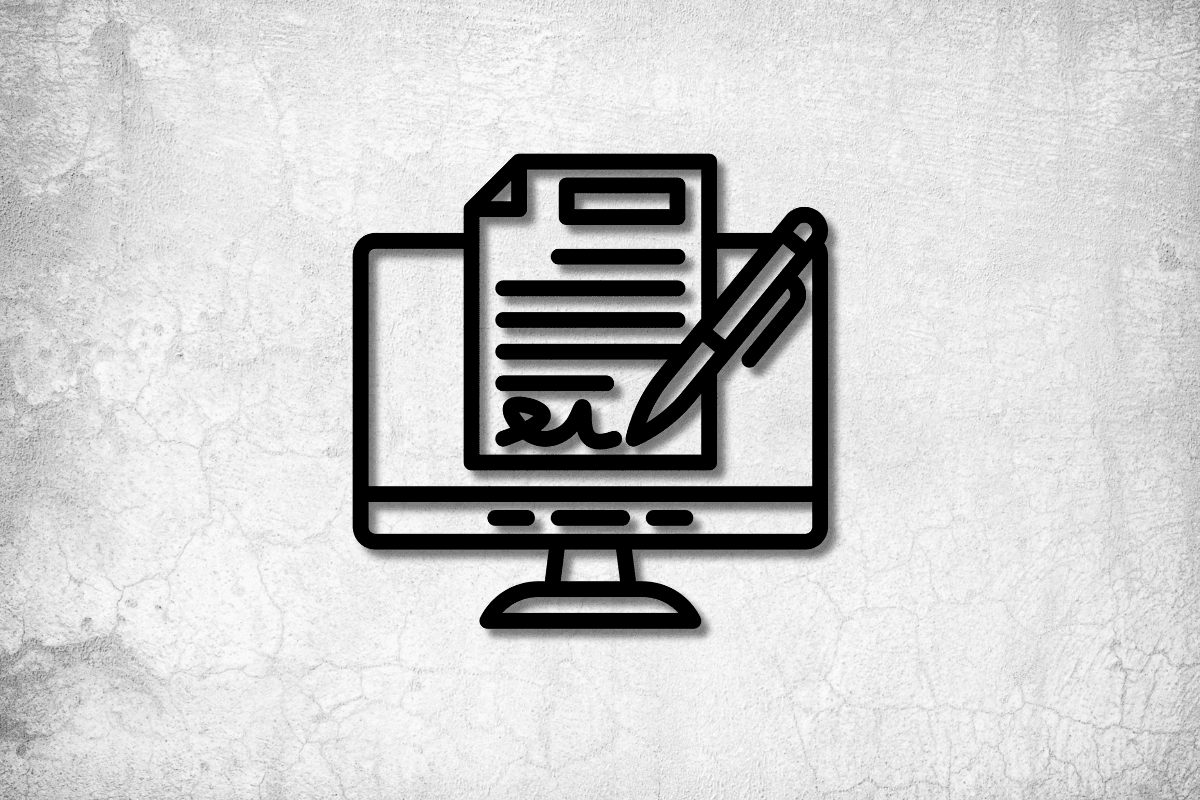 digital signature on computer