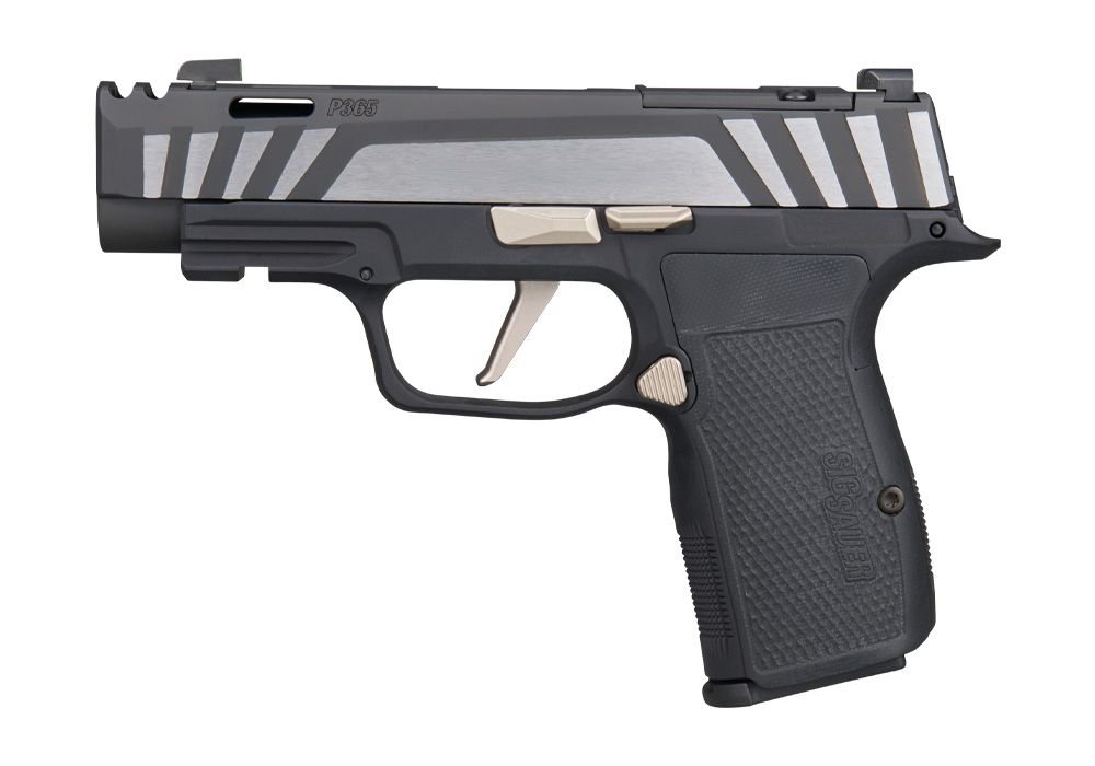 SIG SAUER P365-AXG EQUINOX official product photo, left-side view