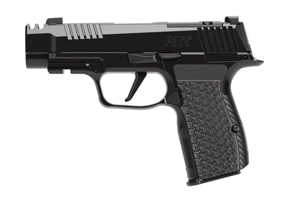 SIG SAUER P365-LUXE .380 official product photo, left-side view